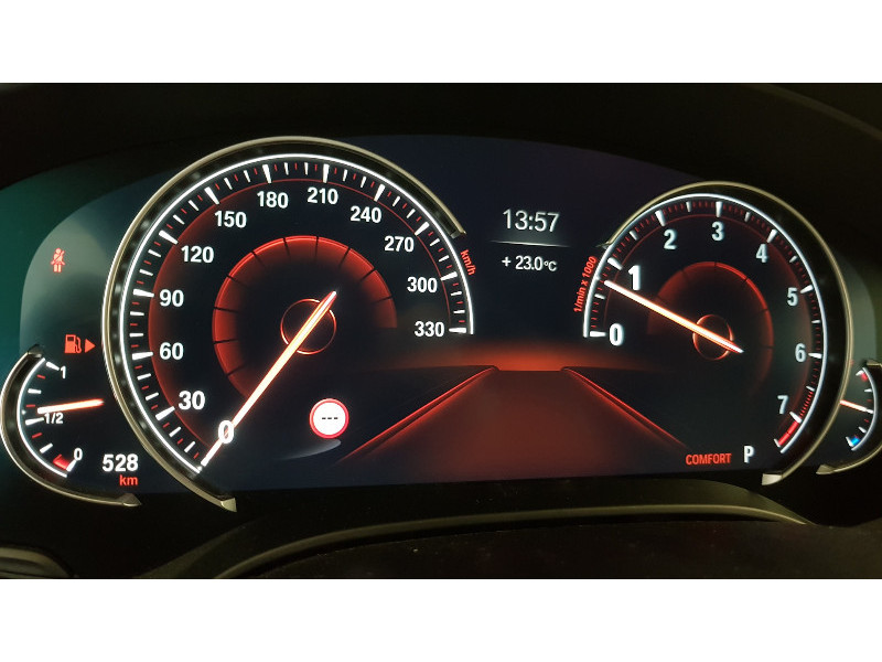 LED панель приборов BMW 5 2016, 2017, 2018 (комбинация приборов)